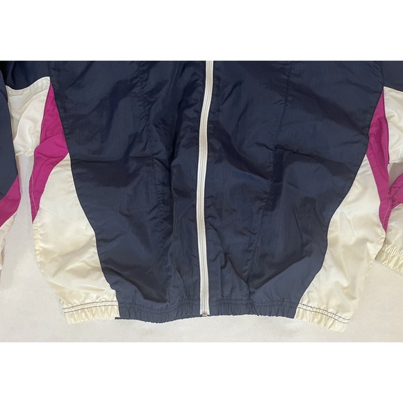 Vintage Windbreaker Wilson Jacket Zip Up Track Coat Women's Medium - Picture 5 of 16